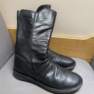 Mix Mooz Parnell black boots woman's size 8 1/2-9 /39